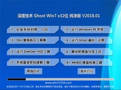 ȼGHOST WIN7 X32 ȫ´2018V01(Լ)